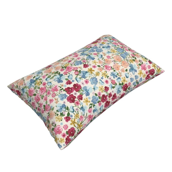 Daiia Trendy Floral Design Bedding Waterproof Pillow Protector Zippered Queen – Bed Bug Proof Pillow Encasement-14"x20"
