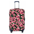 thumbnail image 1 of Daiia Trendy Floral Luggage Cover, Thickened Washable Travel Luggage Covers, Elastic Unique Baggage Covers for 18-20 inch Luggage-Large, 1 of 9