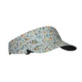 thumbnail image 1 of Daiia Tribal Animals Pattern Sport Sun Visor Hats Visor Cap Adjustable Empty Top Baseball Cap Cotton Ball Caps for Women and Men, 1 of 7