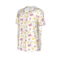 thumbnail image 1 of Daiia Tropical Fruit Mens Baseball Jersey Button Down Shirts Short Sleeve Sports Uniforms-Small, 1 of 9