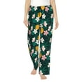 thumbnail image 1 of Daiia Tropical Fruit Women's Sleep Pant with Pockets and Drawstring,Pajama Pants-Small, 1 of 9