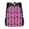 thumbnail image 1 of Daiia Tulips Flowers Backpack for Men and Women -Durable Backpack Large Capacity, Water-Resistant Bag with Adjustable Straps and Laptop Compartment, 1 of 9