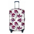 thumbnail image 1 of Daiia Tulips Flowers Luggage Cover, Thickened Washable Travel Luggage Covers, Elastic Unique Baggage Covers for 18-20 inch Luggage-Medium, 1 of 9