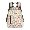 thumbnail image 1 of Daiia Turtle Flower School Backpack for Men and Women Lightweight Backpack Durable Backpack Water-Resistant,Travel,Work Bag, 1 of 9