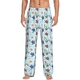 thumbnail image 1 of Daiia Turtle Men's Sleep Pant with Pockets and Drawstring,Pajama Pants-Small, 1 of 9