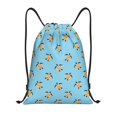 thumbnail image 1 of Daiia Turtle Pattern Drawstring Backpack, Gym Bag, Lightweight Backpack, Water-Resistant Bag Travel Sports Backpack, Fitness Bag, Yoga Bag-Small, 1 of 6