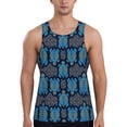 thumbnail image 1 of Daiia Turtle Printed Men's Quick Dry Fit Muscle Tank Top Slim-Fit Tank Workout Tank Top Lightweight Sports Tank Top-XX-Large, 1 of 7