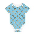thumbnail image 1 of Daiia Turtle Printed Unisex-Baby Short Sleeve Onesies Bodysuits Baby Climbing Clothes Soft and Comfortable Romper with Expandable Shoulder Design-18 Months, 1 of 1