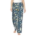 thumbnail image 1 of Daiia Underwater Creature Women's Sleep Pant with Pockets and Drawstring,Pajama Pants-Large, 1 of 9