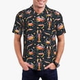 thumbnail image 1 of Daiia Various Crustaceans Pattern Men’s Polo Shirts,Solid Deck Shirt,Classic Fit, Breathable Cotton Polo for Casual and Sport Wear-4X-Large, 1 of 7