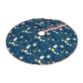 thumbnail image 1 of Daiia Various Lights Drawing Merry Christmas Tree Skirt , Xmas Large Lace-up Tree Skirt, Santa Snowflakes Rustic Home Decorations New Year Party Farmhouse Decor-48", 1 of 7