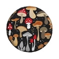 thumbnail image 1 of Daiia Various Mushrooms Tire Covers , Travel Trailer Camper Truck SUV Motorhome Waterproof Wheel Cover, Sun Rain Snow Protector-16 inch, 1 of 9