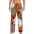 thumbnail image 1 of Daiia Various Pumpkins Men's Sleep Pant with Pockets and Drawstring,Pajama Pants-Large, 1 of 9