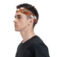 thumbnail image 1 of Daiia Various Pumpkins printed Men's Performance Headband,Sports Headbands,Moisture Wicking Workout Headband, 1 of 9