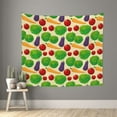 thumbnail image 1 of Daiia Vegetable Pattern Tapestry 60x51 Inches Wall Hanging Tapestry Artistic Wall Hanging Bedroom Wall Decor Living Room Tapestry Dorm Room Decor, 1 of 9