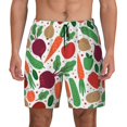 thumbnail image 1 of Daiia Vegetables Mens Swim Trunks Swim Shorts Quick Dry Swim Shorts with Mesh Lining Pockets-Medium, 1 of 9
