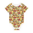 thumbnail image 1 of Daiia Vehicles Printed Unisex-Baby Short Sleeve Onesies Bodysuits Baby Climbing Clothes Soft and Comfortable Romper with Expandable Shoulder Design-9M, 1 of 8