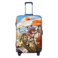 thumbnail image 1 of Daiia Vibrant Field Of Blossoms Luggage Cover, Thickened Washable Travel Luggage Covers, Elastic Unique Baggage Covers for 18-20 inch Luggage-Small, 1 of 9