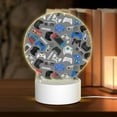 thumbnail image 1 of Daiia Video Game Pattern Acrylic Night Light, LED Touch Light, Bedroom Night Light, Soft Glowing Lamp Perfect Gift for Mother's Day, Birthday, or Christmas, 1 of 9