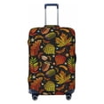 thumbnail image 1 of Daiia Vintage Autumn Plants Butterfly Luggage Cover, Thickened Washable Travel Luggage Covers, Elastic Unique Baggage Covers for 18-20 inch Luggage-Medium, 1 of 9