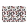 thumbnail image 1 of Daiia Vintage Butterflies Front Door Mat, Heavy Duty Durable Welcome Mat for Outdoor Indoor, Dirt Trapper Waterproof Super Absorbent Door Mat, 16" x 24", 1 of 9