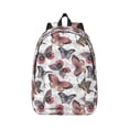 thumbnail image 1 of Daiia Vintage Butterflies Vintage Canvas Backpack for Men and Women ,Hiking Backpack,Travel Laptop Bag for School,Large Capacity Backpack, 1 of 8