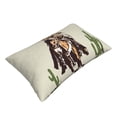 thumbnail image 1 of Daiia Vintage Cowboy Riding Horse Bedding Waterproof Pillow Protector Zippered Queen – Bed Bug Proof Pillow Encasement-16"x24", 1 of 6