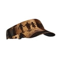 thumbnail image 1 of Daiia Vintage Family History Book Pattern Sport Sun Visor Hats Visor Cap Adjustable Empty Top Baseball Cap Cotton Ball Caps for Women and Men, 1 of 7