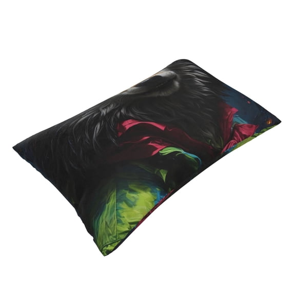 Daiia Vintage Wolf Warrior Bedding Waterproof Pillow Protector Zippered Queen – Bed Bug Proof Pillow Encasement-16"x24"