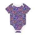 thumbnail image 1 of Daiia Watercolor Butterflies Printed Unisex-Baby Short Sleeve Onesies Bodysuits Baby Climbing Clothes Soft and Comfortable Romper with Expandable Shoulder Design-6 Months, 1 of 8