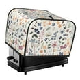 thumbnail image 1 of Daiia Watercolor Floral Pattern 4 slice Toaster Cover, Toaster Appliance Dust-proof Cover For Kitchen Small Appliance Dust Cover and Fingerprint Protection, 1 of 7