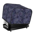 thumbnail image 1 of Daiia Watercolor Indigo Pattern 4 slice Toaster Cover, Toaster Appliance Dust-proof Cover For Kitchen Small Appliance Dust Cover and Fingerprint Protection, 1 of 7