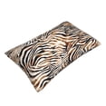 thumbnail image 1 of Daiia Watercolor Zebra Bedding Waterproof Pillow Protector Zippered Queen – Bed Bug Proof Pillow Encasement-14"x20", 1 of 6