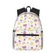 thumbnail image 1 of Daiia Watermelon And Lemon School Backpack for Men Women, Unisex Large Waterproof Bookbag Schoolbag Casual Daypack for High School/College/Teens/Travel/Work Black, 1 of 8