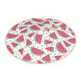 thumbnail image 1 of Daiia Watermelon Drawing Merry Christmas Tree Skirt , Xmas Large Lace-up Tree Skirt, Santa Snowflakes Rustic Home Decorations New Year Party Farmhouse Decor-30", 1 of 7