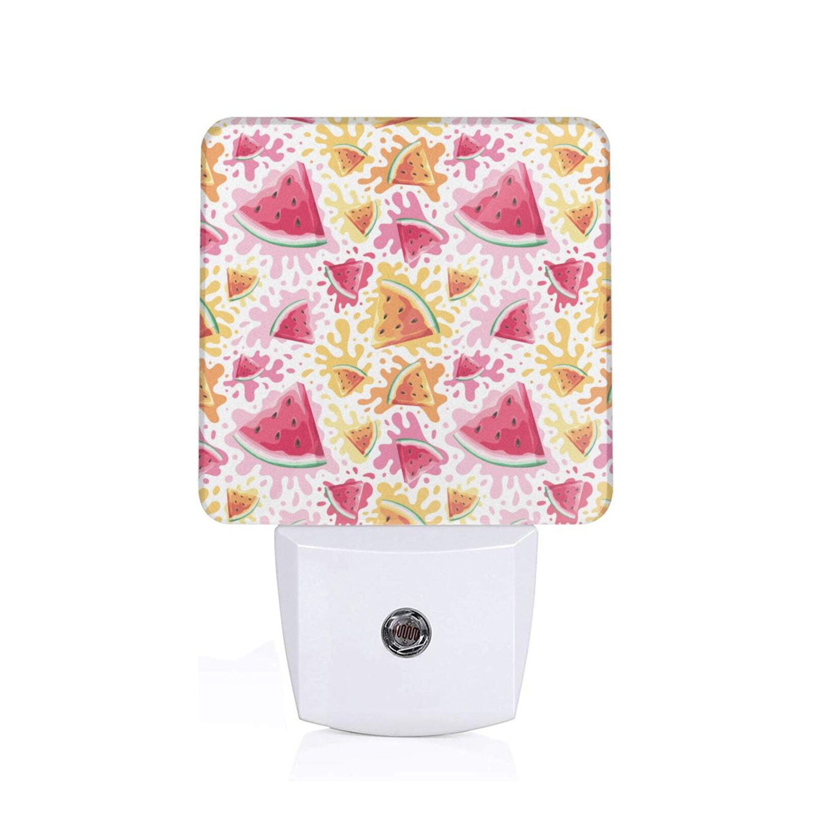 Daiia Watermelon Pattern Plugin LED Backlit Night Light with Motion