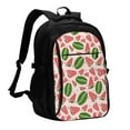 thumbnail image 1 of Daiia Watermelon Pattern USB Charging Backpack for Men and Women, Anti-Theft Backpack,Travel Backpack,School Backpack,College Backpack,Laptop Backpack, 1 of 7