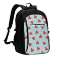 thumbnail image 1 of Daiia Watermelon Pattern USB Charging Backpack for Men and Women, Anti-Theft Backpack,Travel Backpack,School Backpack,College Backpack,Laptop Backpack, 1 of 7