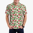 thumbnail image 1 of Daiia Watermelons Pattern Men’s Polo Shirts,Solid Deck Shirt,Classic Fit, Breathable Cotton Polo for Casual and Sport Wear-3X-Large, 1 of 7