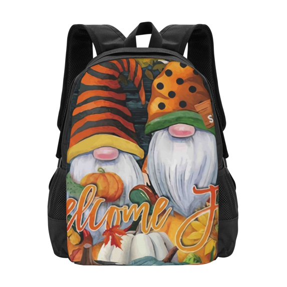 Daiia Welcom Fall Backpack for Men and Women -Durable Backpack Large Capacity, Water-Resistant Bag with Adjustable Straps and Laptop Compartment