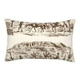 thumbnail image 1 of Daiia Western Desert Cowboys2 Bedding Waterproof Pillow Protector Zippered Queen – Bed Bug Proof Pillow Encasement-14"x20", 1 of 9