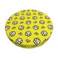 thumbnail image 1 of Daiia White Popcorn Stool Covers Round,Round Bar Stool Covers Waterproof Bar Chair Covers Washable Stool Cushion Slipcover for 12-14 Inch Chair-12 inch, 1 of 7