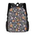 thumbnail image 1 of Daiia Wildflowers Backpack for Men and Women -Durable Backpack Large Capacity, Water-Resistant Bag with Adjustable Straps and Laptop Compartment, 1 of 9