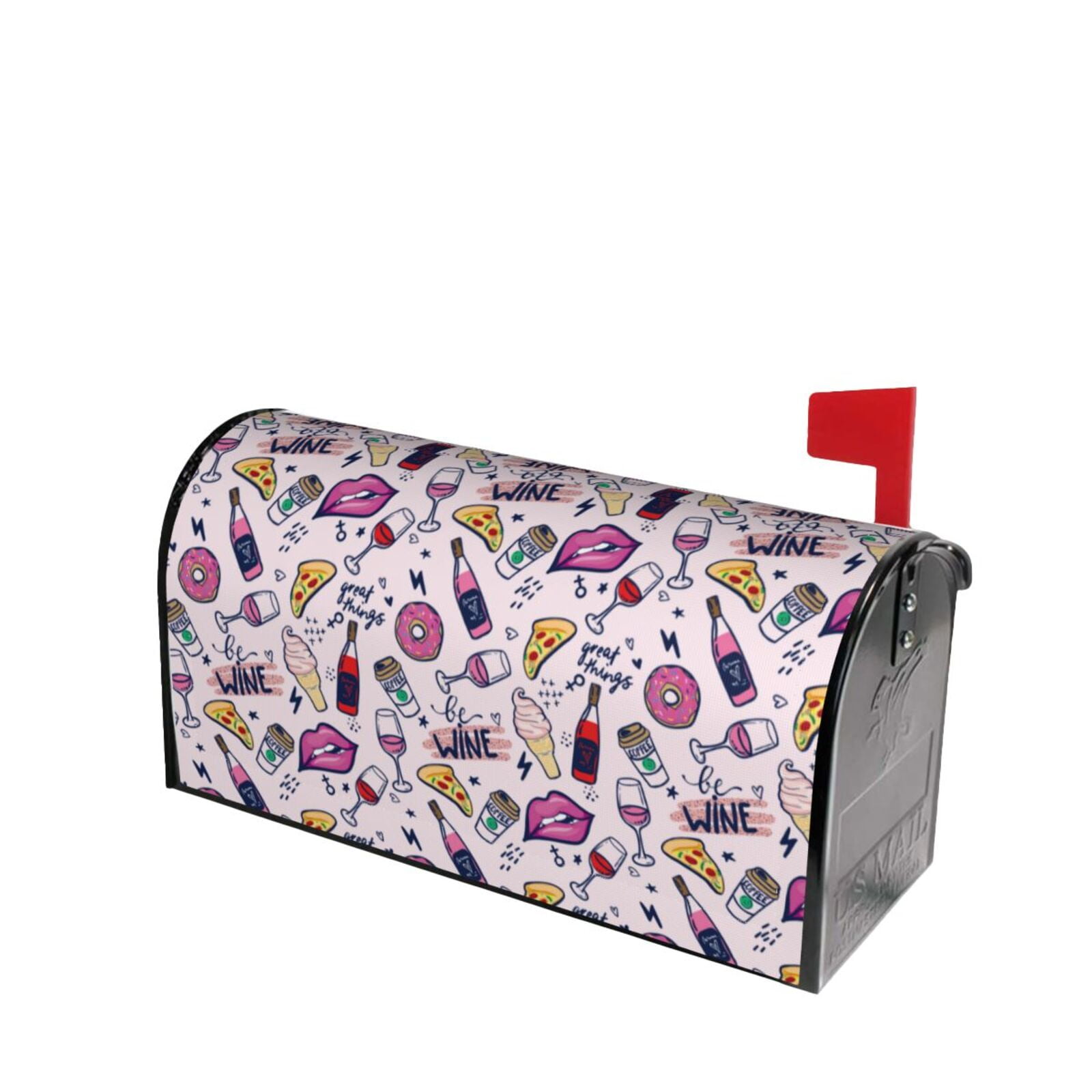 Daiia Wine Mailbox Cover , Mailbox Wraps Post Letter