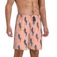 thumbnail image 1 of Daiia Winter Skiing Adventure Mens Woven Stretch Pajama Short,Short Pajama Pants-4X-Large, 1 of 7