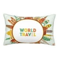 thumbnail image 1 of Daiia World Travel3 Bedding Waterproof Pillow Protector Zippered Queen – Bed Bug Proof Pillow Encasement-16"x24", 1 of 9