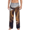 thumbnail image 1 of Daiia Yak Men's Sleep Pant with Pockets and Drawstring,Pajama Pants-Medium, 1 of 9