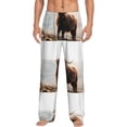 thumbnail image 1 of Daiia Yak Men's Sleep Pant with Pockets and Drawstring,Pajama Pants-X-Large, 1 of 9