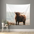thumbnail image 1 of Daiia Yak Pattern Tapestry 60x51 Inches Wall Hanging Tapestry Artistic Wall Hanging Bedroom Wall Decor Living Room Tapestry Dorm Room Decor, 1 of 9