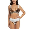 thumbnail image 1 of Daiia Yak Women's Bikini Set Two Piece Swimsuit High Waisted Bikini Adjustable Straps Bikini Perfect for Beach, Pool, and Summer Vacation-XX-Large, 1 of 9